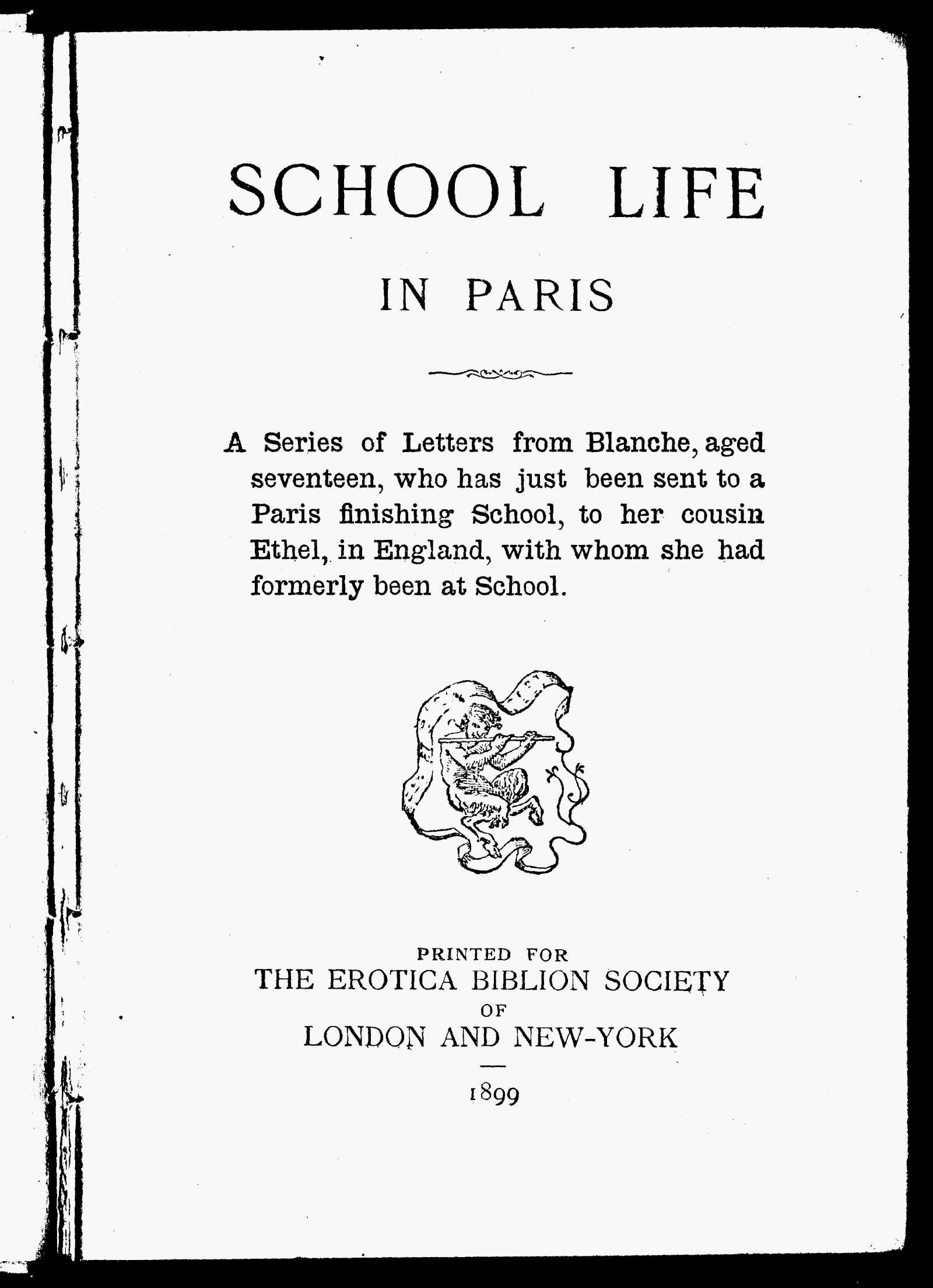 School Life in Paris (1897)