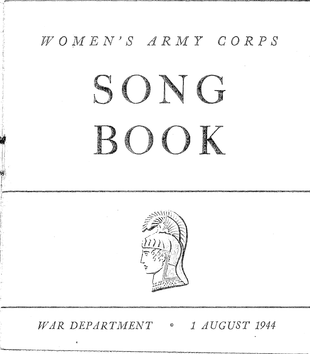 WAC Song Book (1944)