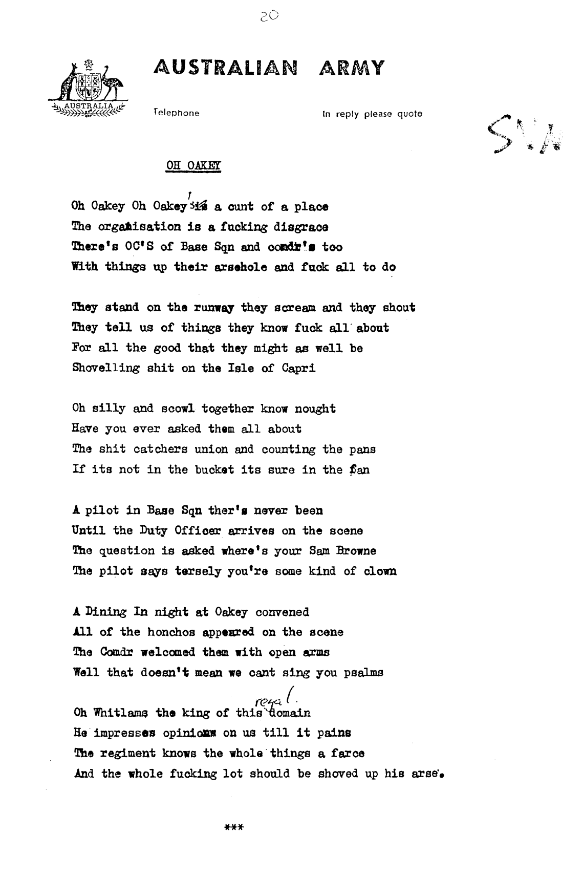 Army Aviation Song